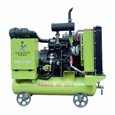 دستگاه کمپرسور دو مخزن اسکرو